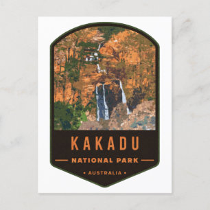 Kakadu nationalpark Badge Vykort
