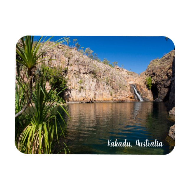 Kakadu Waterfall Magnet (Horisontell)