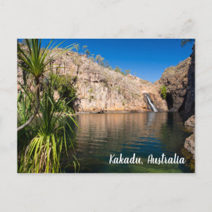 Kakadu Waterfall vykort