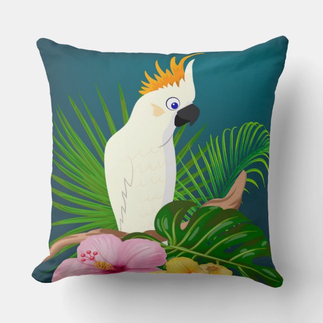 Kakadua kastkudde kudde (Framsida)