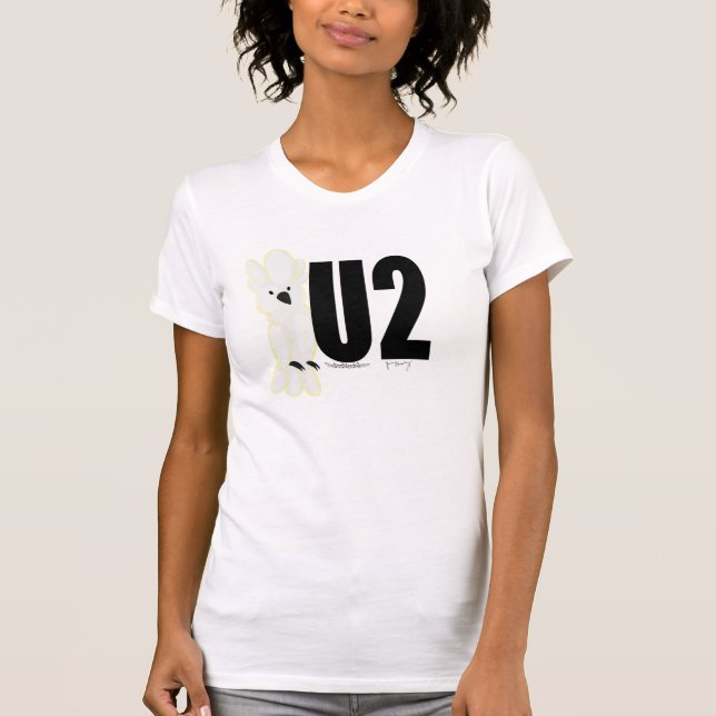 Kakaduaskjorta för paraply U2 T-shirt (Framsida)