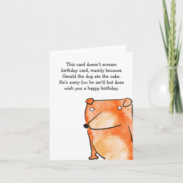 Kakafödelsekort saknas kort (Framsida)