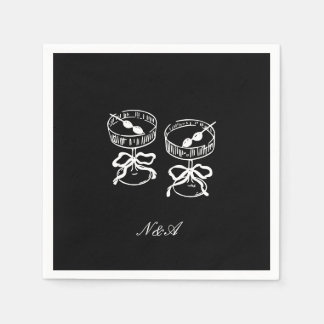 Kakaj Bröllop Napkins Pappersservett