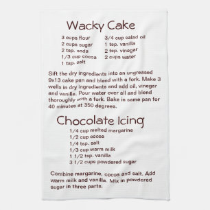 Kakaj- och chokladfrostning av isbildningsrecept kökshandduk