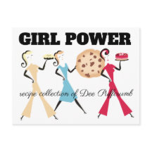 Kakaka, paj-retro-flickor, bakerkort