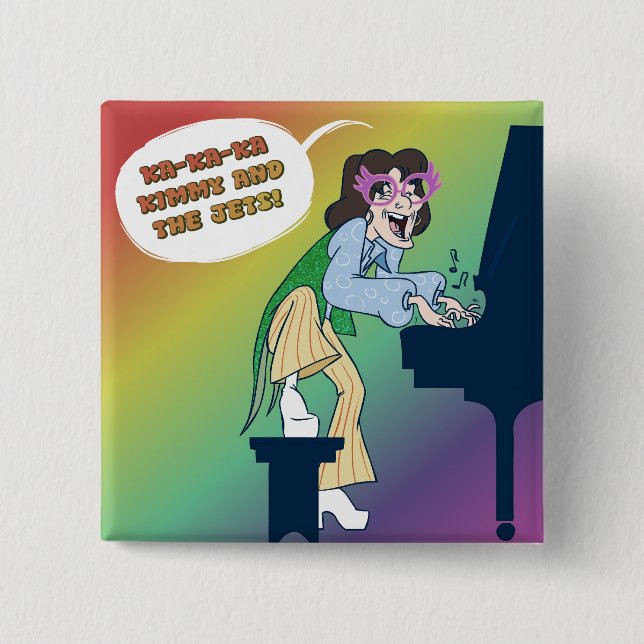 KaKakaen Kimmy och jetarna knäppas Knapp (Framsida)