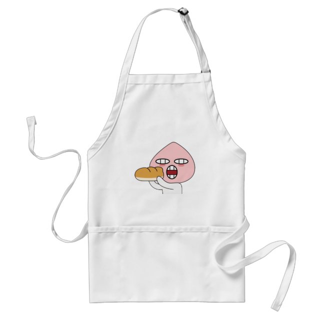 Kakao Emoticons - Charming Apeach Edition Förkläde (Framsidan)