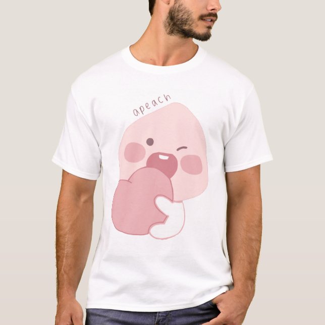 Kakao Friends Apeach T Shirt (Framsida)