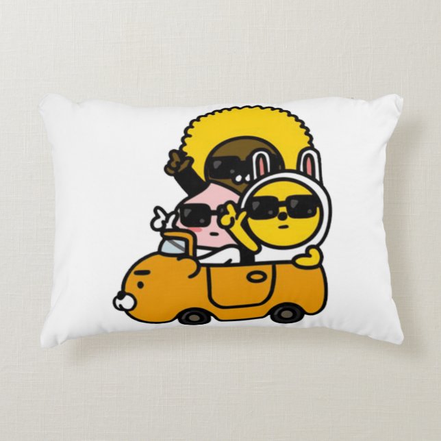 Kakao Friends Crew Prydnadskudde (Framsidan)