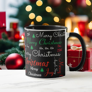 Kakao god jul Coffee Black Red Gift Kopp