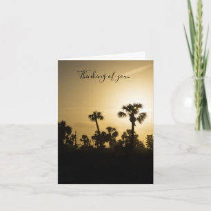 Kakao Handflatan Silhouette Thinking Card Kort