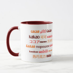 Kakao i färglöst Internationell CACAO Mugg