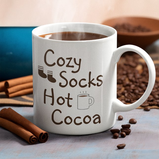Kakao med mysigt sockel och Hett Kaffemugg (Skapare uppladdad)