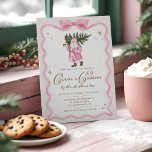 Kakao och kakor Jul Party Retro Rosa Santa Inbjudningar<br><div class="desc">Inbjudan era vänner och familj för att fira julhelgen med värme och söthet genom denna vackra kakao och kakor genom inbjudan från Julgran. Designat med kärlek och kreativitet ger inbjudan vår handmålade vattenfärgsbild av ett vintage rosa Jultomten, som med glädje håller en ångande kopp av kakao. Över tomtens skuldra vilar...</div>