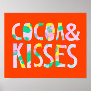 Kakao och Kisses Poster