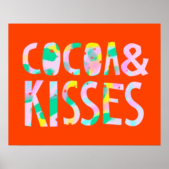 Kakao och Kisses Poster (Framsidan)