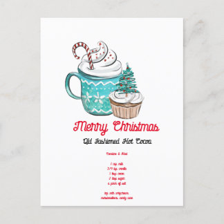 Kakaobakarecept, Hett för vattenfärg Vykort