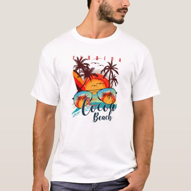 Kakaobas Fl. Summer Vacation Resa - Florida Bea T Shirt (Framsida)