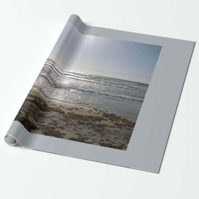 Kakaoblod. Florida Wrapping Papper Presentpapper (Utrullad)