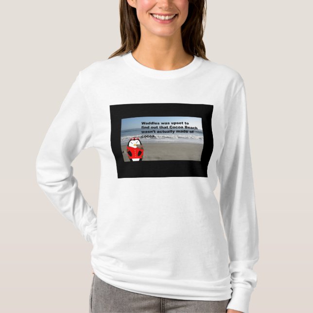 Kakaobönsbrickor (Longsleeve T-shirt) Tee (Framsida)