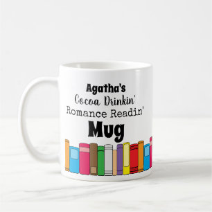 Kakaodryck, Bok Shelf, Romantik Kaffemugg