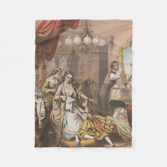 Kakaoglycerin, Circa 1860 Fleecefilt (Framsidan)