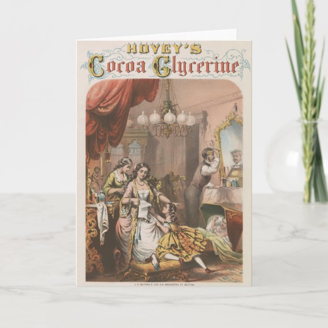 Kakaoglycerin, Circa 1860 Kort (Framsida)