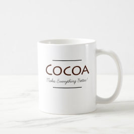 Kakaokolat Älskare Keramic Mugg
