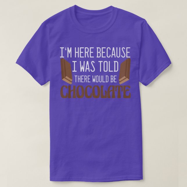 Kakaolekande skämt Dessert Cake Baking Chocolate T Shirt (Design framsida)