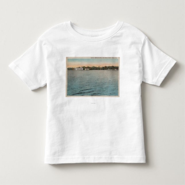 Kakaon Florida - beskåda av det Brevard hotellet & Tee Shirt (Framsida)