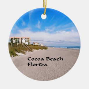kakaostrand Florida Julgransprydnad Keramik