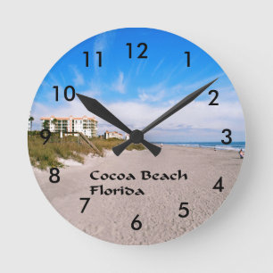 kakaostrand Florida Rund Klocka