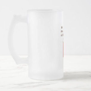 Kakaoväder i hett frostat ölglas