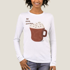 Kakaoväder i hett t shirt