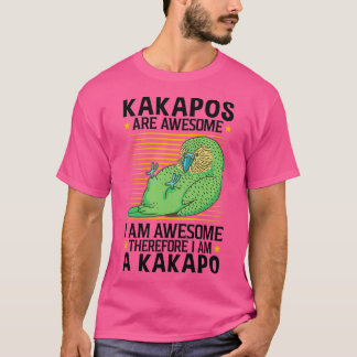 Kakapo are fantastic flightless parrots t shirt