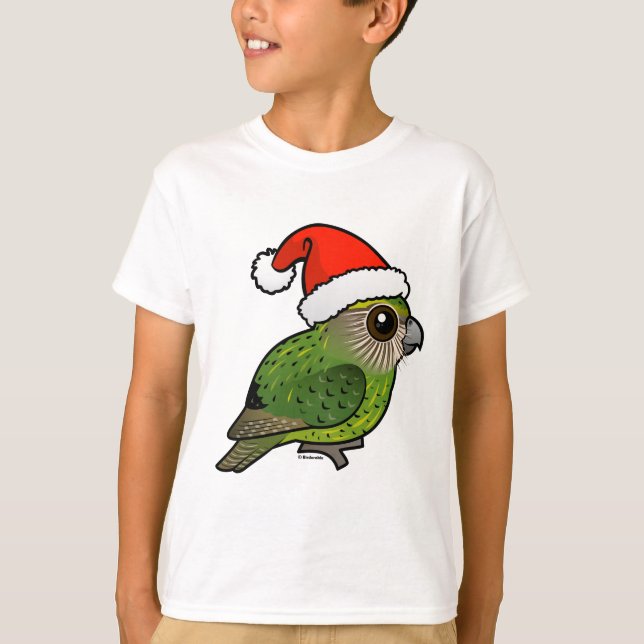 Kakapo Claus T Shirt (Framsida)