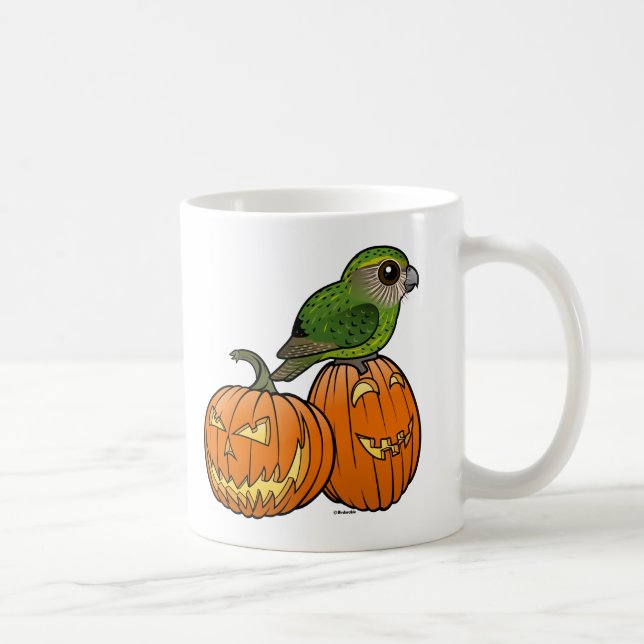 Kakapo Halloween Kaffemugg (Höger)