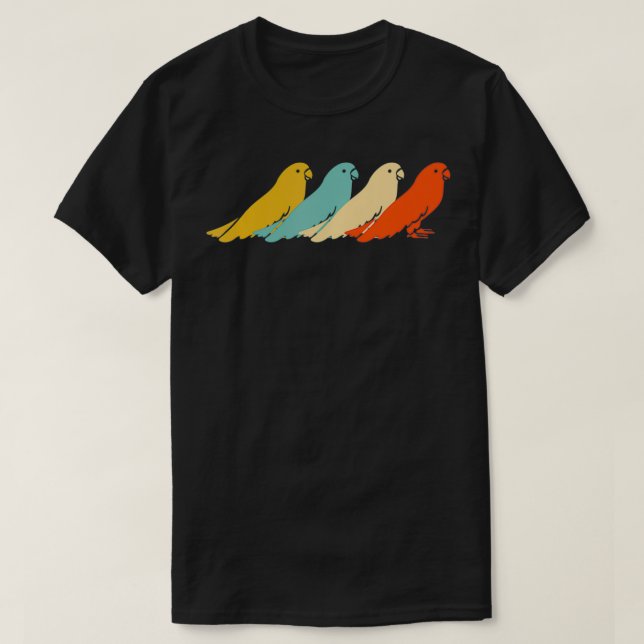 Kakapo Retro-Vintage T Shirt (Design framsida)