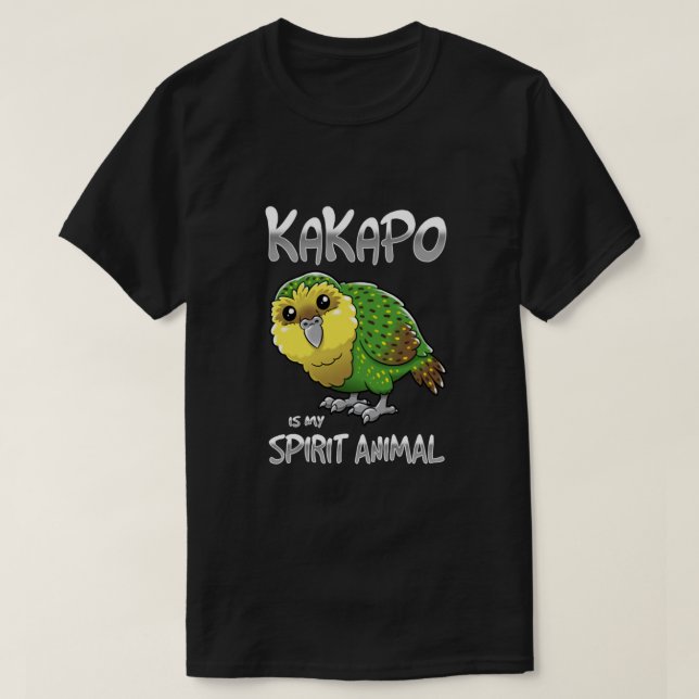 Kakapo Spirit Animal Classic T Shirt (Design framsida)
