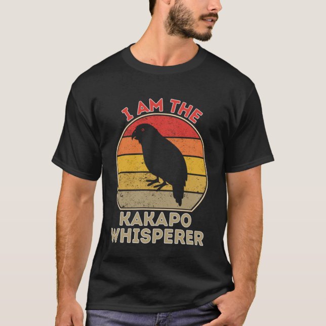Kakapo Whisperer T Shirt (Framsida)