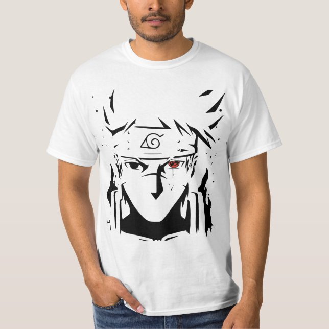Kakashi Hatake T Shirt (Framsida)