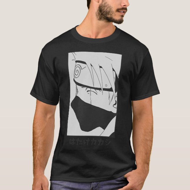 kakashi sensei anime T-Shirt (Framsida)