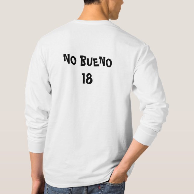 KAKAW NO BUENO 18 Långärmad Tröja (Baksida)