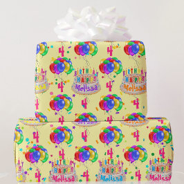 Kakbubblor från födelsedagen Personalize NAMN AGE  Presentpapper