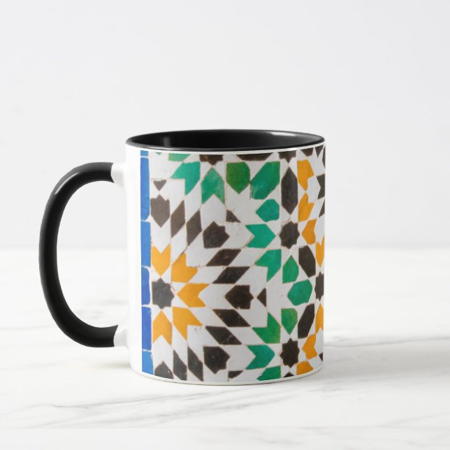 Kakeldekoration på Bahia Palace Mugg (Vänster)