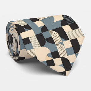 Kakelklädd modern stil mönster slips