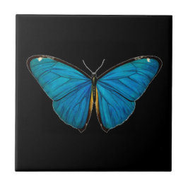 KAKELPLATTA: BLUE BUTTERFLY KAKELPLATTA