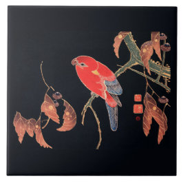 KAKELPLATTA: JAPANESE WOODBLOCK : ITÖ JUKUCHFUND KAKELPLATTA