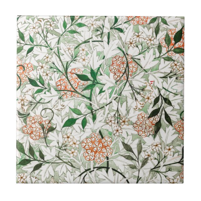 KAKELPLATTA: WILLIAM MORRIS : JASMINE KAKELPLATTA (Framsidan)