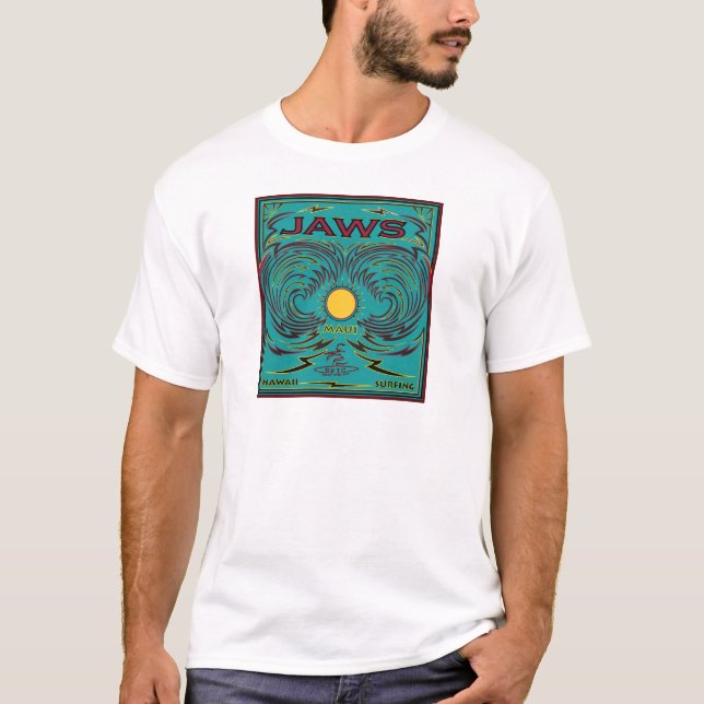KÄKEMAUI HAWAII SURFA T SHIRT (Framsida)